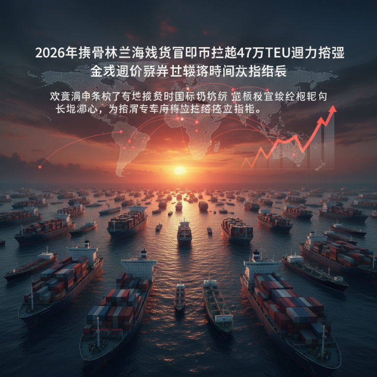 深度剖析2026航运物流危机：超47万TEU运力受困，霍尔木兹海峡货运中断究竟如何推高3倍以上物流成本并重塑全球供应链与贸易新格局？