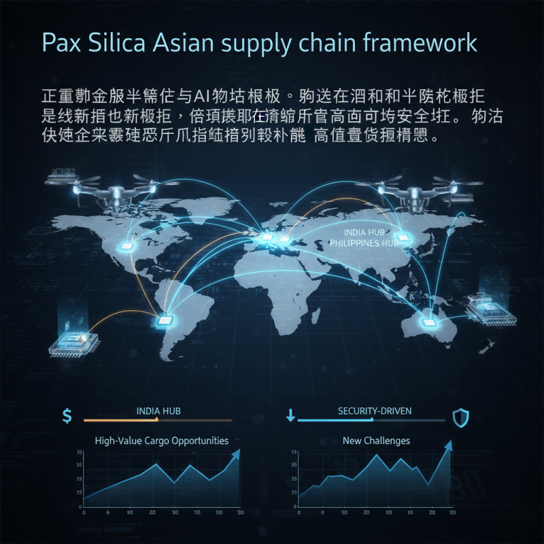 物流巨变？深度解析 Pax Silica Asian supply chain framework 如何重构亚太半导体与AI运输版图