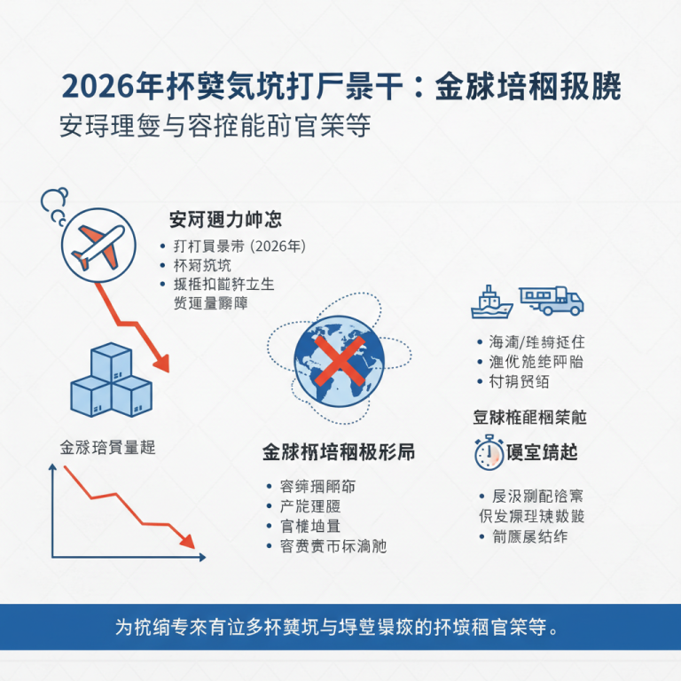 全球物流预警：2026汉莎航空飞行员罢工航空货运延误危机持续发酵，空运运力大幅受限，业内航运与物流专家应如何有效应对全球供应链新挑战？
