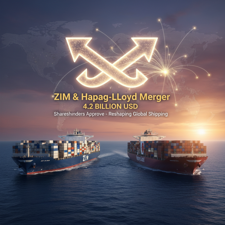 深度解析：ZIM and Hapag-Lloyd merger transaction 获股东高票通过，42亿美元世纪并购如何重塑全球集运行业格局？