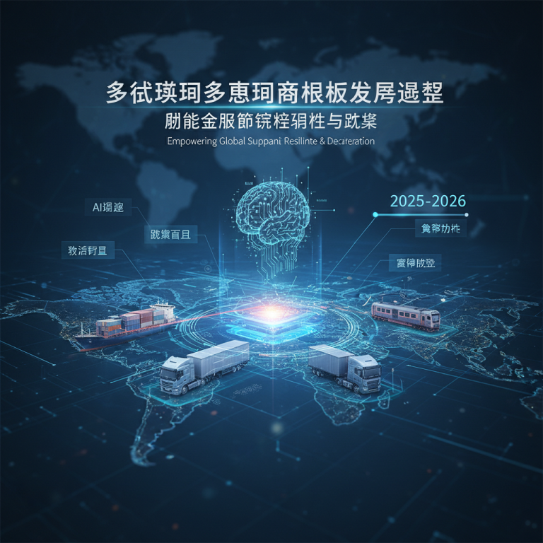专家洞察：Intermodal multi-carrier networks（多式联运多承运商网络）在2026年如何重塑全球物流降本增效