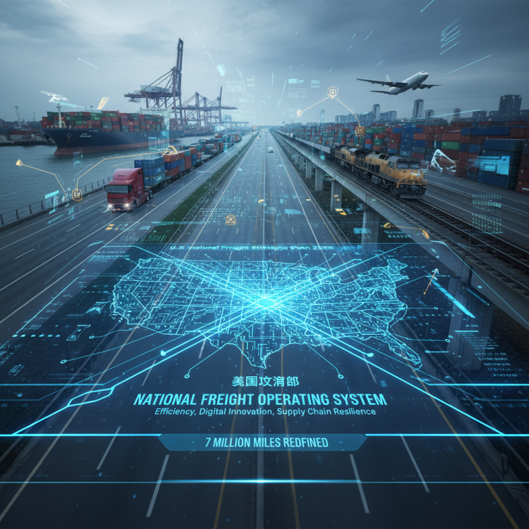 U.S. National Freight Strategic Plan 2026重磅发布：如何重塑物流基础设施与供应链韧性？