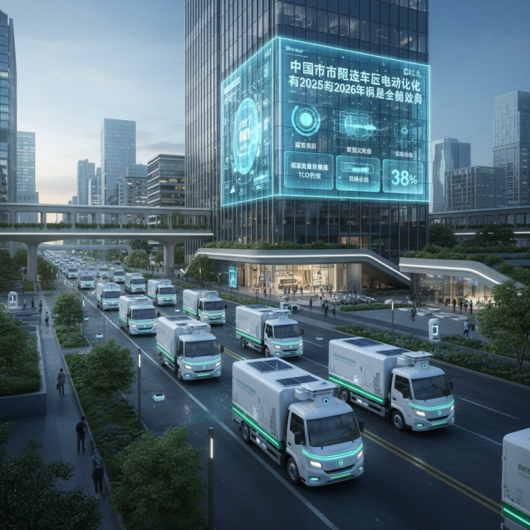 中国城市配送车队电动化进程加速：2025-2026年新能源商用车渗透率屡创新高，政策红利与TCO经济性双核共振重塑绿色物流底层逻辑