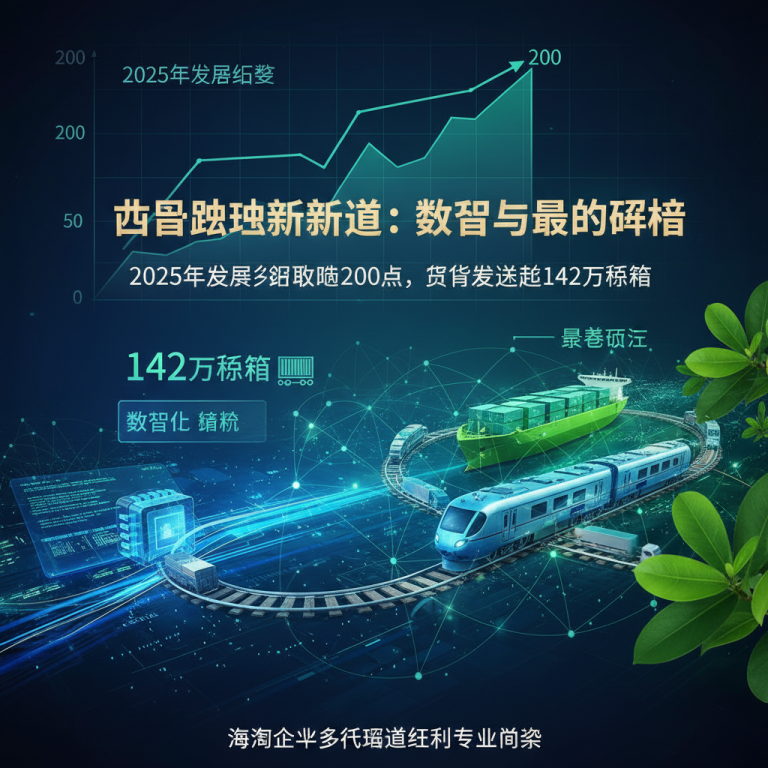 西部陆海新通道发展迎来质变：2025年发展指数突破200点大关，年发运量首破百万标箱，海运物流企业如何把握结构性红利？