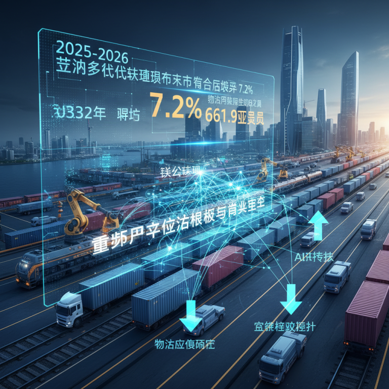 2025-2026亚洲多式联运(Asian Multimodal Routing)趋势解析：铁公联运与AI技术如何重塑区域供应链生态？