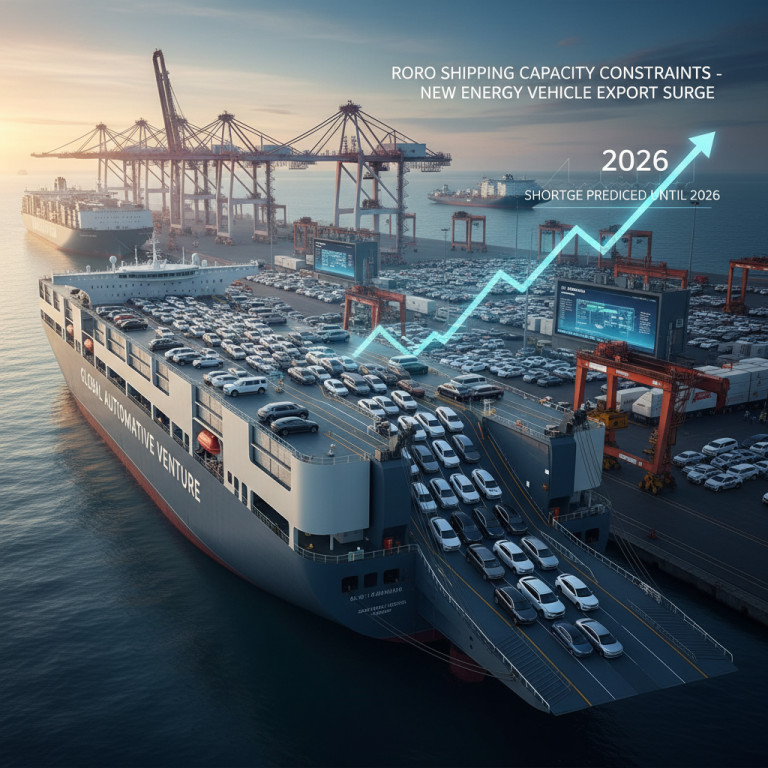 2025-2026全球供应链大考：RORO Shipping Capacity Constraints 将如何重塑汽车海运格局？