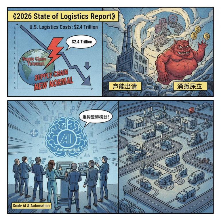 深度解析《2026 State of Logistics Report》：供应链动荡常态化下，企业如何突围？