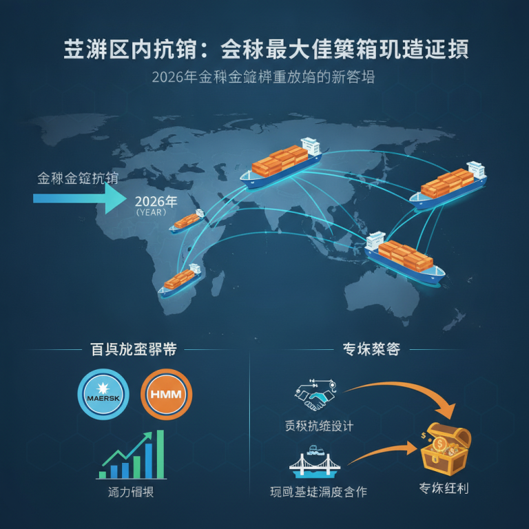 2026年亚洲区内航运（Intra-Asia shipping）新格局：供应链重塑与运力激增下，航运巨头如何破局全球最大集装箱贸易网络？