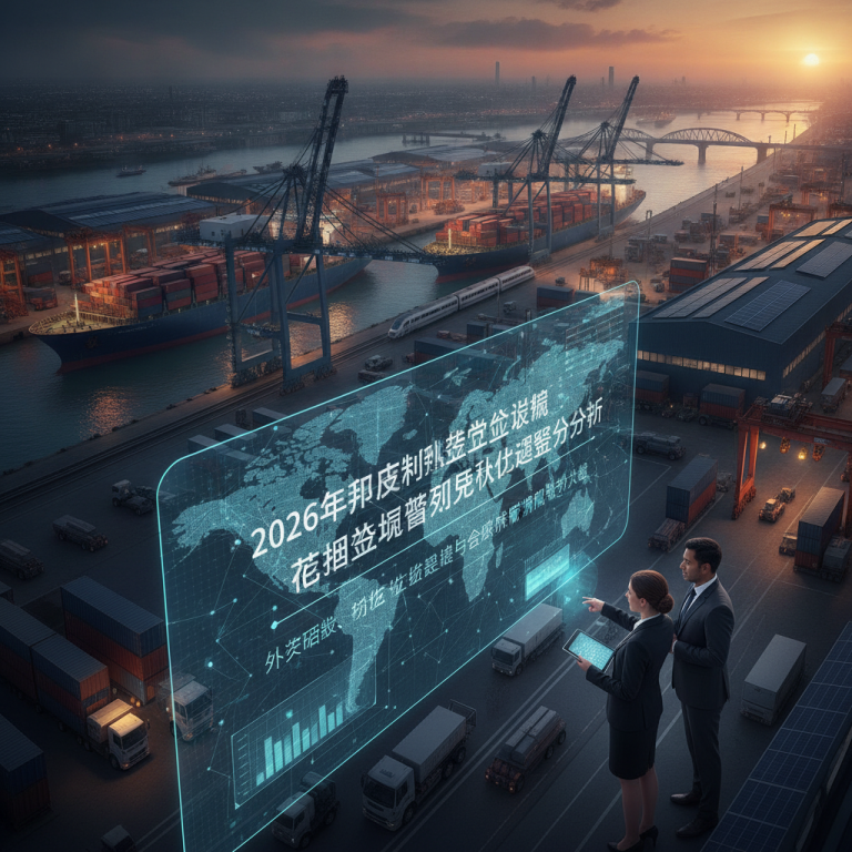 全球视角下的印度制造业供应链多元化：2026年外资激增与物流基建跨越式发展，如何为国际航运与仓储专家带来不可错过的历史性破局机遇？