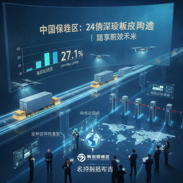 2026年中国保税物流扩张深度解析：24项新政出台，占全国16.9%外贸的保税区如何重塑全球供应链与双循环格局？