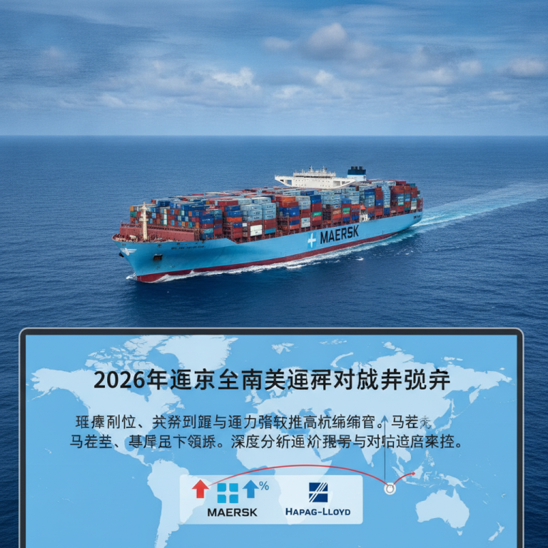 2026全球航运深度解析：远东至南美运费附加费为何连续飙升？物流企业应如何应对成本与运力挑战？