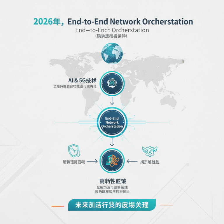 2026年物流与海运业破局之战：End-to-End Network Orchestration 如何重塑全球供应链的高效协同？