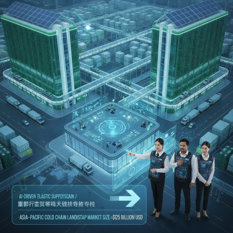聚焦亚太冷链物流的复杂化演进：2026年市场规模将突破1250亿美元，AI弹性网络与数字化追踪如何重塑未来供应链格局？