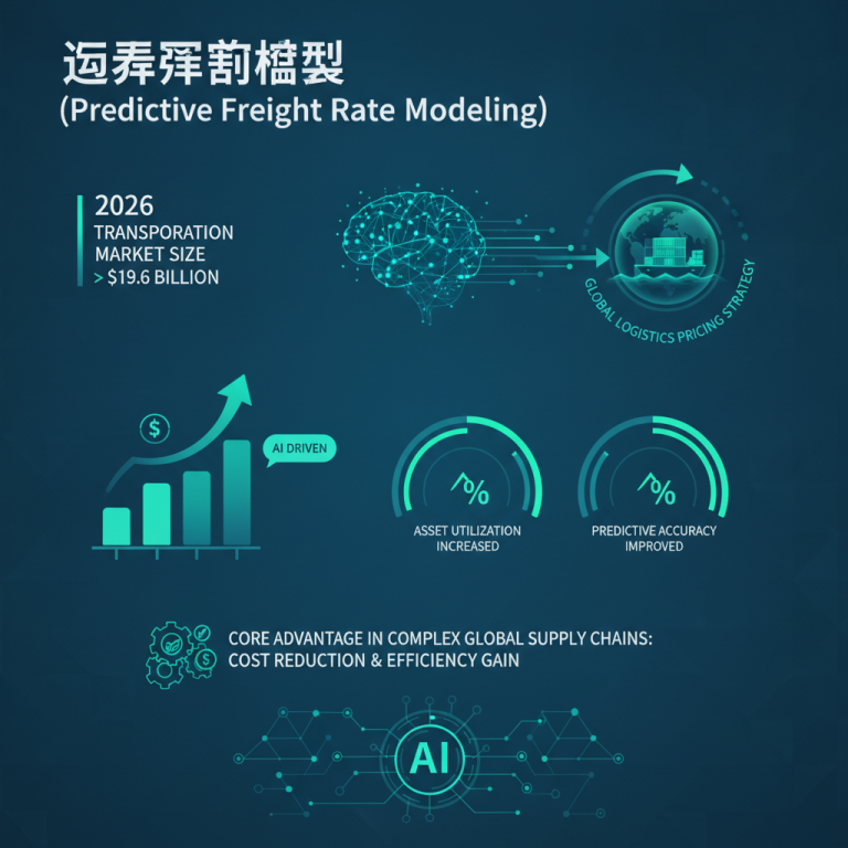 运费预测模型 (Predictive Freight Rate Modeling)：2026年AI如何重塑全球物流定价策略？