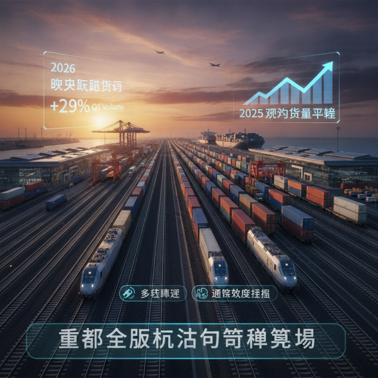 2026年欧亚铁路货运(Eurasian Rail Freight Operations)运力激增，运量平衡如何重塑全球物流格局？