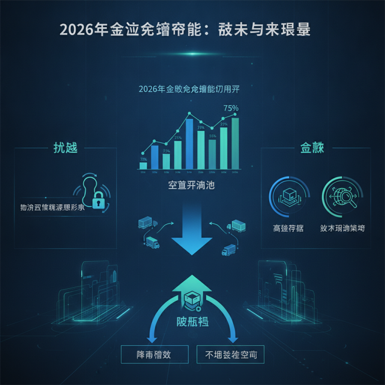2026年深度行业洞察：全球仓储产能利用率波动背后的核心供应链逻辑，自动化升级与高密度存储策略能否真正突破现代物流配送瓶颈？