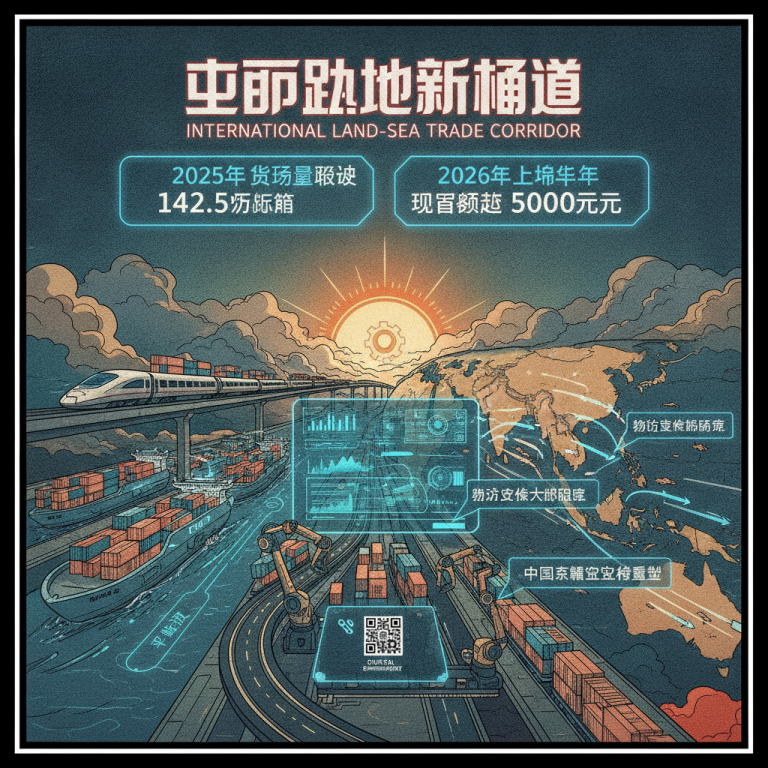 2025-2026数据解析：西部陆海新通道(International Land-Sea Trade Corridor)如何重塑物流格局？