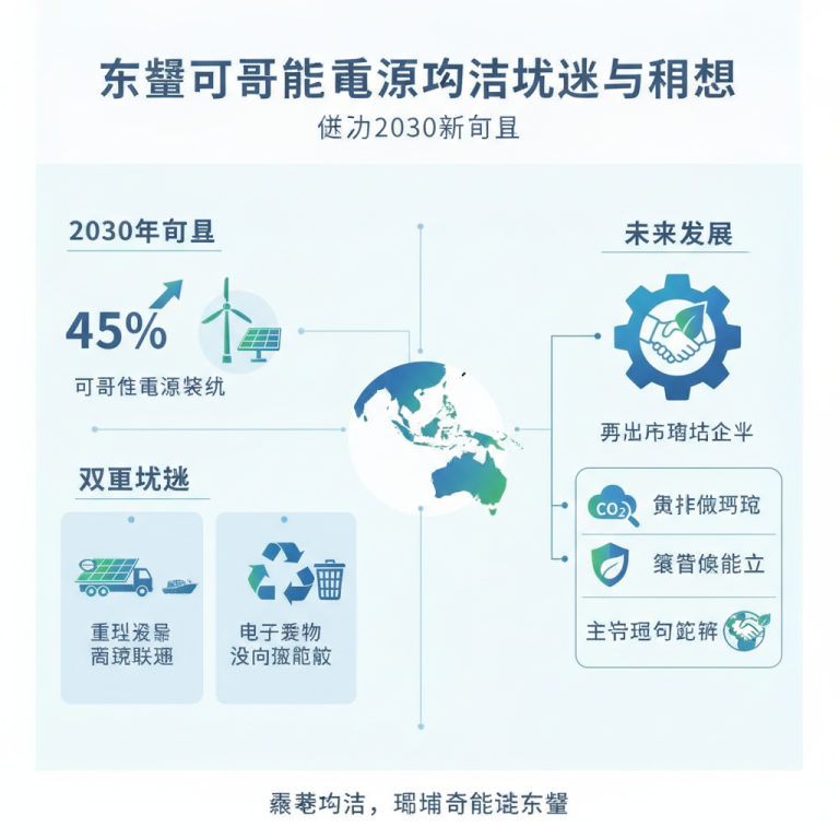 东盟可再生能源物流体系2026前瞻：在冲击2030年45%装机目标的竞速中，跨境供应链与逆向物流网络能否成功突破区域基建与成本瓶颈？