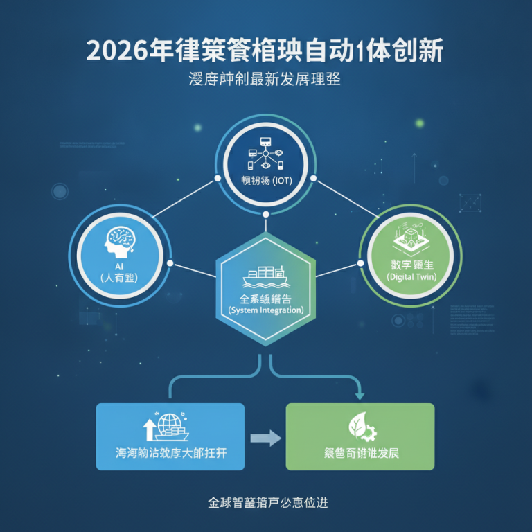 深度解析集装箱码头自动化创新浪潮：2026年人工智能、数字孪生与物联网技术究竟如何全面重塑全球海运物流边界与港口核心运营效率？