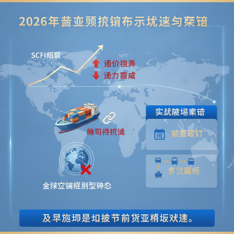 2026年黄金周航运市场深度洞察：在SCFI运价指数飙升与大规模停航潮的双重挤压下，全球物流与供应链专家应如何提前布局以破局货运瓶颈？