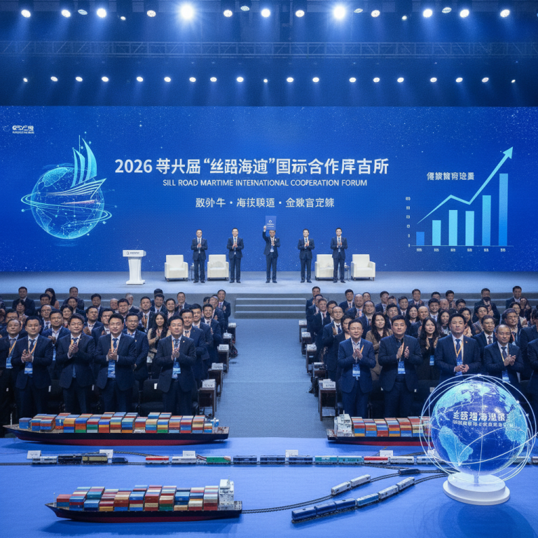 在全球贸易供应链面临重重挑战的当下，2026年“丝路海运”如何从传统单一航运通道全面升级为港航贸一体化生态并重塑全球物流新格局？