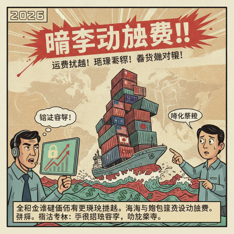 深度解析2026年旺季附加费(PSS)飙升趋势：全球供应链面临运费激增挑战，海运与物流专家应如何优化成本结构与货运策略？