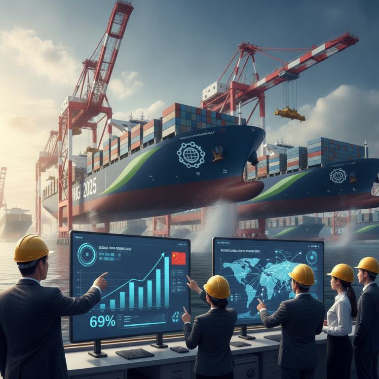 深度解析：2025-2026年中国造船产量激增如何重塑全球航运供应链？物流专家必看的行业核心数据与未来绿色船舶发展趋势透视