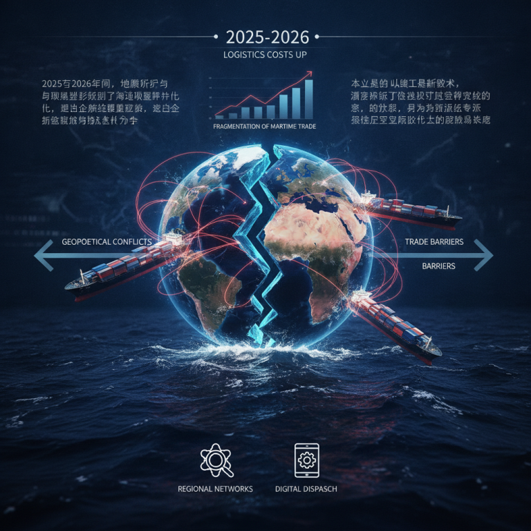 【深度行业研判】2025-2026年全球海运贸易碎片化趋势加剧：在地缘政治冲突、关税壁垒与航线重构的交织下，物流供应链该如何破局？