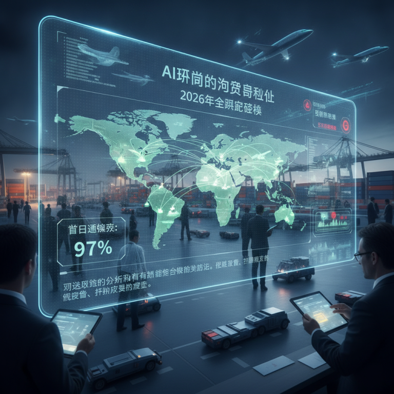 深度解析2026年物流趋势：AI驱动的海关可视化如何重塑全球供应链与清关效率？