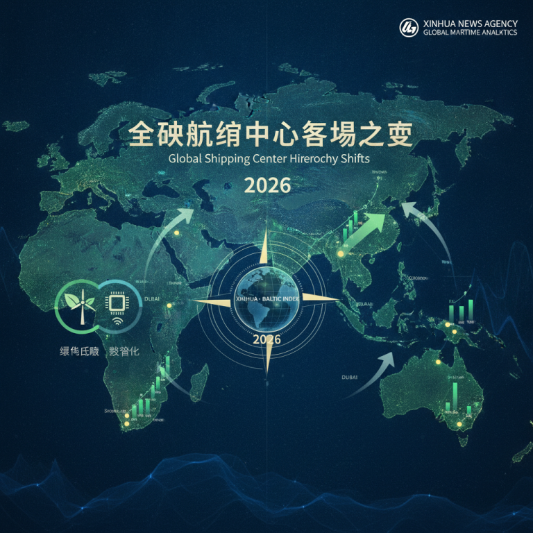 2026全球航运中心格局之变(Global Shipping Center Hierarchy Shifts)：上海跃居第二，亚太重塑秩序？
