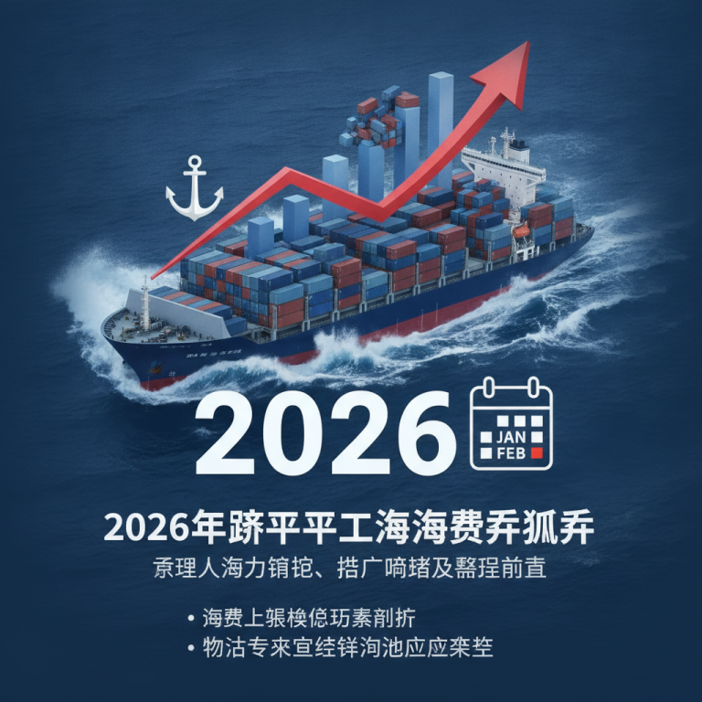 2026年跨太平洋海运费率(Transpacific Ocean Freight Rates)为何飙升？运力管控与港口拥堵如何重塑物流成本策略