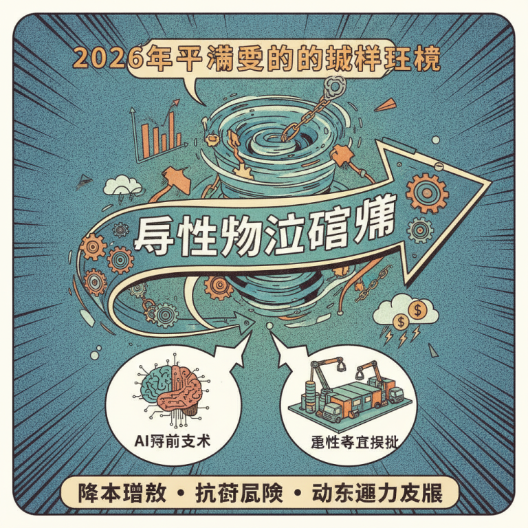 2026年供应链大考将至：弹性物流运营(Elastic Logistics Operations)如何重塑抗风险底座？