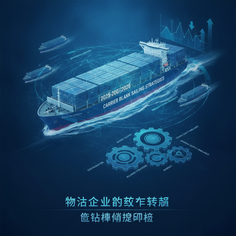 2026年运力博弈：航运巨头空班策略 (Carrier Blank Sailing Strategies) 如何重塑全球供应链与运价走向？